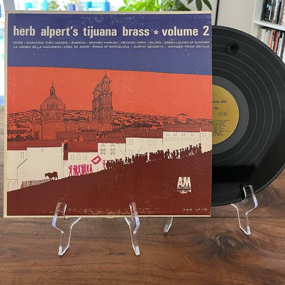 Herb Alpert 's Tijuana Brass Volume 2 Vinyl LP 1964 A&M Records LP 103 - Picture 1 of 11
